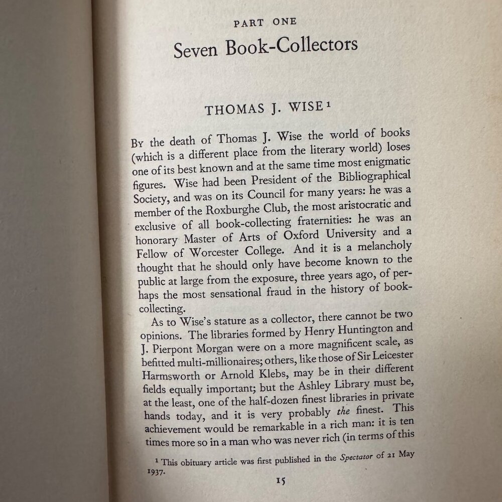Books And Book-Collectors John Carter Hardcover 1957 First Edition The World Pub - Picture 8 of 16